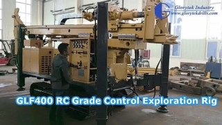 Equipo de perforación de exploración con control de grado GLF400 RC