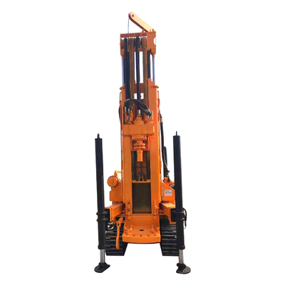 perforadora de la correa eslabonada de 260A los 300m, taladro compacto Rig For Home Garden