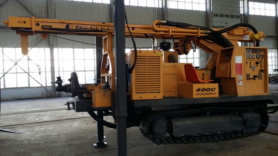 tipo hidráulico completo de la correa eslabonada de Rig Machines 400C del taladro del pozo de agua de los 250m