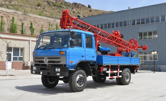 Bomba de fango grande de Rig Truck Mounted Air Compressor del taladro del pozo de agua del esfuerzo de torsión 120m m