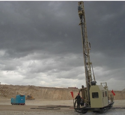 Equipo flexible de la perforación de heavy, abajo del taladro Rig For Gold Mining del agujero