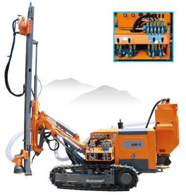DTH abajo de la roca de Rig Crawler Pneumatic Type For del taladro de martillo del agujero