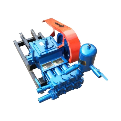Bomba de fango del taladro BW160 con el tipo horizontal de tres cilindros del motor diesel 7.7kw