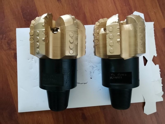8&quot; cinco cuerpo de acero de las brocas PDC del heavy de las cuchillas para la perforación de la perforación