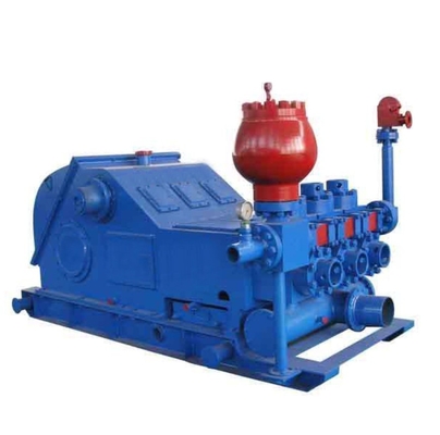 Bomba de efecto simple horizontal del lodo de perforación del pistón 3-Cylinder de la serie de F para los proyectos de perforación del campo petrolífero