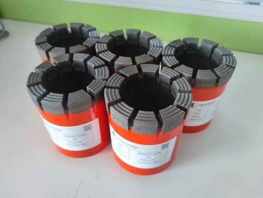 BQ NQ HQ PQ Bits de núcleo de diamante impregnados Exploración geológica