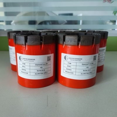El HQ impregnó explotación del cabón de la exploración de Diamond Core Bits For Geological