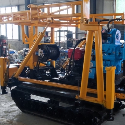 Perforación rotatoria hidráulica que perfora el pozo de agua de la profundidad de Rig Portable For los 200m