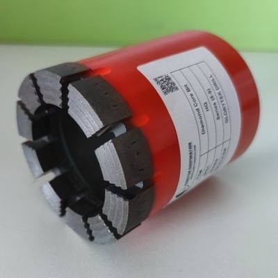 Línea de cable Impregnado Core de diamantes Bits Herramientas de perforación fácil de recolectar muestras Operaciones