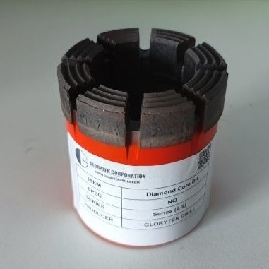 Línea de cable Impregnado Core de diamantes Bits Herramientas de perforación fácil de recolectar muestras Operaciones