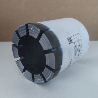 Pedazo del barril de base de Aq Bq Nq, pedazos impregnados de base para la exploración mineral del cable metálico