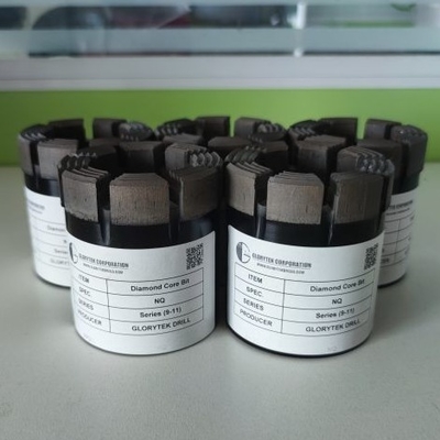 El Hq Pq del Bq Nq impregnó a Diamond Core Bits With Reaming Shell