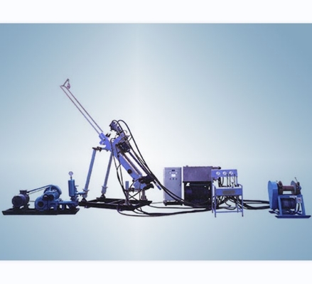 aparejo de taladro subterráneo hidráulico lleno de la base de los 500m para la exploración geológica