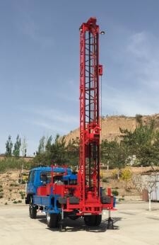Perforación de heavy montada camión de Rig Water Well Machines For de la perforación de GL-IIA los 300m