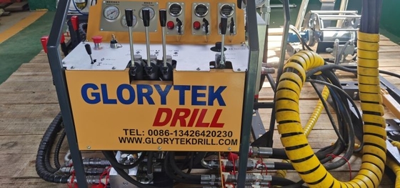 Perforación portátil Rig With Diesel Engine de base de diverso ángulo de Gl500e