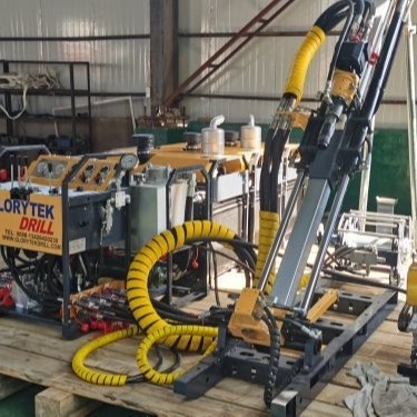 Perforación portátil Rig With Diesel Engine de base de diverso ángulo de Gl500e
