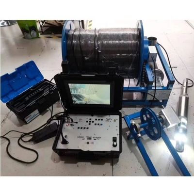 Cámara de la inspección del pozo de agua profunda de la rotación de 360 grados con 12 pulgadas - exhibición del alto brillo