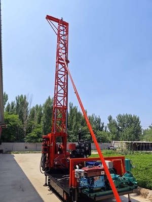 Mineral portátil Boreholeore de la correa eslabonada inclinada del agujero de las plataformas de perforación de la exploración de PQ GLXY-2T