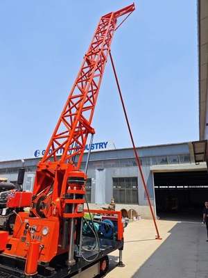GLXY-2T inclinó profundidad mineral de las plataformas de perforación de la exploración de la torre los 300m