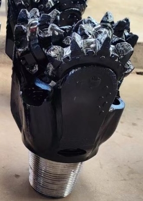 Pedazo de roca tricónico del diente de acero Iadc217 para la piedra caliza suave del carburo de la explotación minera del mineral