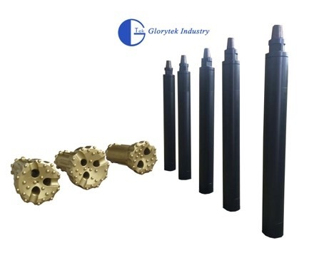 Alta presión de aire Dth perforación martillo Minería compatible con la misión de Bit Shank DHD Ql