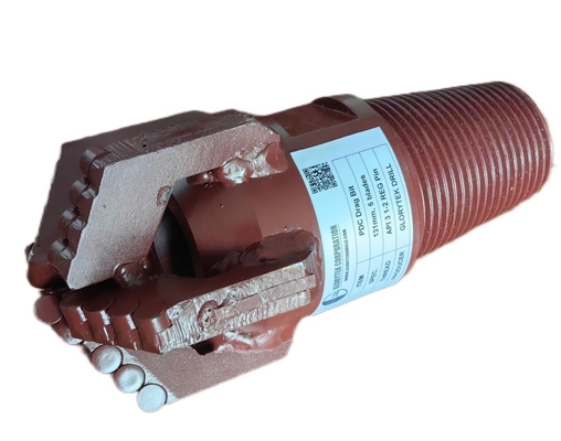 Perforación Pdc de arrastre de 131 mm duradera para máquinas mineras