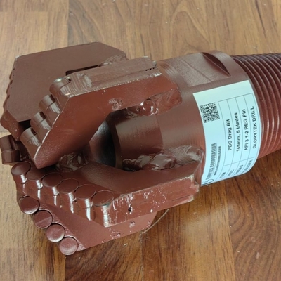 145 mm Pdc Drag Bit Dent Drill en formaciones rocosas o pozos de agua