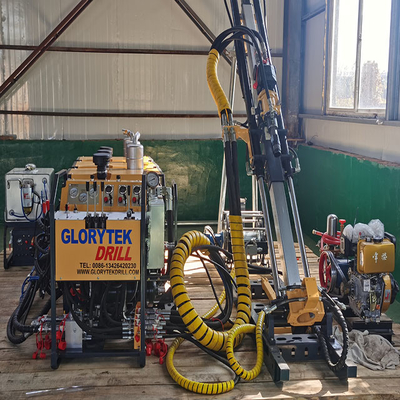 Equipo de perforación de núcleo portátil de aleación de aluminio GL300E / GL500E / GL800E