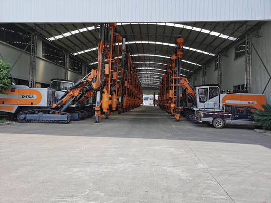 D460A Excavadora de roca DTH de alta presión para minería con motor diésel de 264 kW