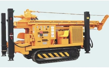 Venta caliente Motor diesel Top Martillo Hidráulico Rotativo Riego de perforación de pozos de agua con profundidad de perforación de 500 m