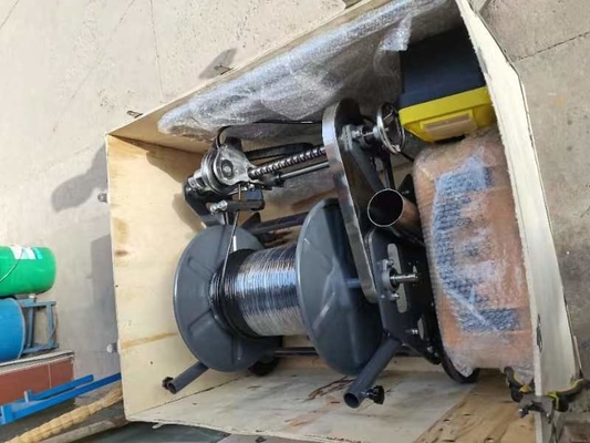 Cámara de agujero con 200m de longitud de cable y control de pantalla táctil para la industria de la construcción