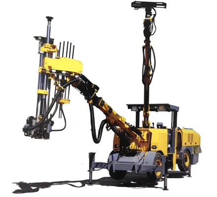 Esta plataforma de perforación neumática de eje vertical modelo KQTG-150 con presión de trabajo de 0,8-2,4 MPa