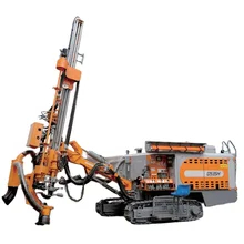 Rig de perforación de roca integrada DTH de 114 mm con capacidad de profundidad de agujero de 35 m para perforación minera