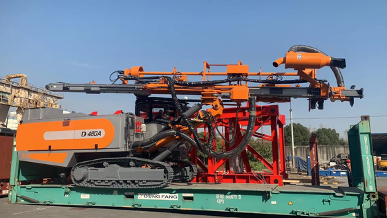 D480A Compresor de aire a bordo Excavadora de roca pesada 35m Profundidad máxima del agujero