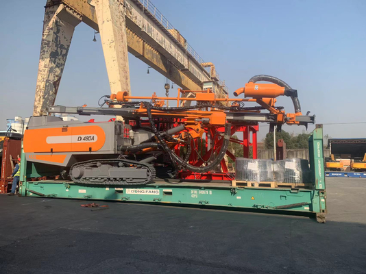 Compresor de aire de 25 bar Equipo de perforación de rocas para trabajos pesados
