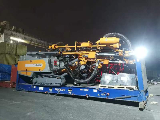 D480A Excavadora de broca única trabaja con un compresor de aire de 33 M3 Min
