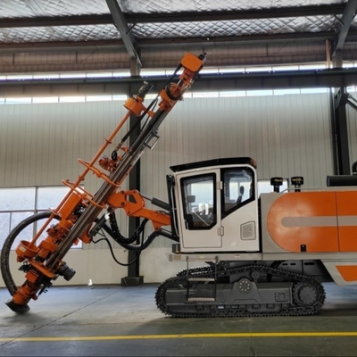 DTH de alta productividad integrada de perforación de roca Rig de perforación de tubería OD 114 mm opcional 102 / 127 mm