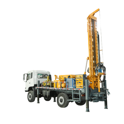 GL500T 500m Camión hidráulico montado Rig de perforación de pozos de agua