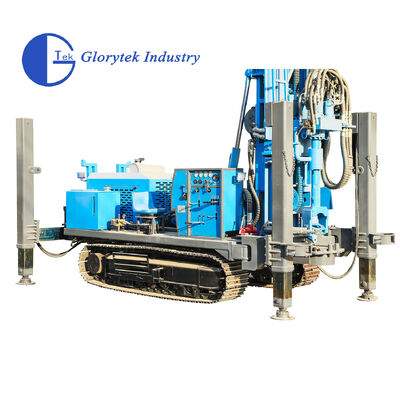 GL600S Perforación de pozos de agua tipo rastreador para profundidad de 600 m y diámetro de 105-500 mm6 G