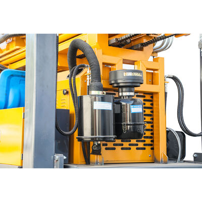 Perforadora de pozos de agua tipo oruga de goma GL180R / Perforadora para perforación de pozos de bombeo geotérmico