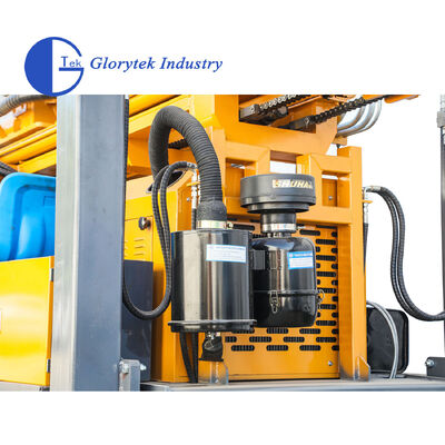 Perforadora/Perforadora de pozos de agua tipo oruga de goma para perforación de pozos para riego agrícola e industrias