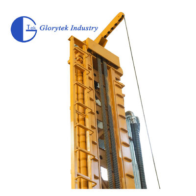 Perforadora de pozos de agua hidráulica completa, 500 m de profundidad, rango de 105-350 mm