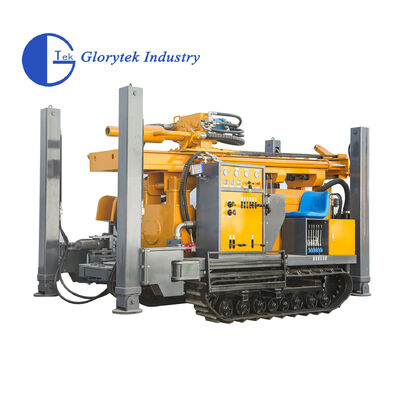 GL180R Rubber Crawler Type Water Well Drill/Drilling Rig Drilling Geothermal Pump Wells