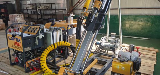 Equipo de perforación/perforación de núcleos GL300 adecuado para uso en áreas montañosas con transporte inconveniente