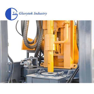 GL180R Rubber Crawler Water Well Drill Rig with 180m Depth and Hydraulic Top Drive for Geothermal Borehole Drilling