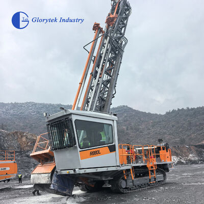 R880L Rig de perforación de minería rotativa de superficie integrada Tricone Adecuado para diámetros de agujeros de 150-230 mm y profundidades de perforación de hasta 54 m