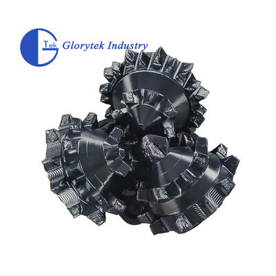 Diente de acero de la broca del rodillo tricónico IADC 127 de 12 1/2 pulgadas para la perforación de pozos de petróleo, gas y agua