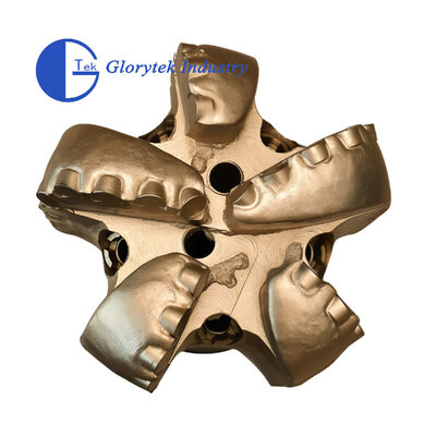 Excavadora PDC de 6 1/2 pulgadas de uso múltiple 5 cuchillas para minería y construcción