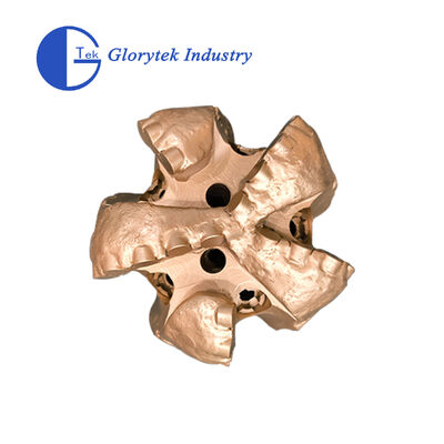 6 pulgadas de perforación PDC Bit 5 Cuerpo de hoja de acero o matriz para proyectos mineros