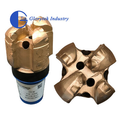 Durable PDC Drill Bit 98mm 4 Blades for Rock Drilling